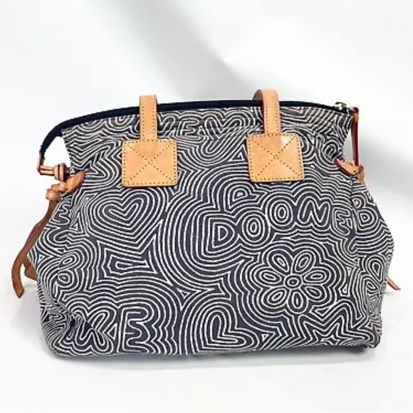 *sold* Dooney & Bourke Doodle Swirl Shoulder Bag - Picture 14 of 15